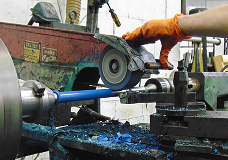 Replacement and Recovering services for elastomeric covered rollers, including a wide range of new elastomer covering replacements for precision machined industrial rollers from Minnesota Roller Service in Montgomery, MN.